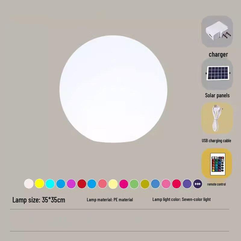 Pailide Solar LED Sphere Garden Light