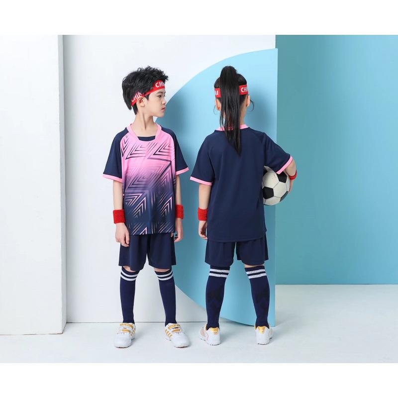 Children'S Clothing Children'S Light Version Blank Version Football Jersey Badminton Jersey Table Tennis Jersey Training Jersey