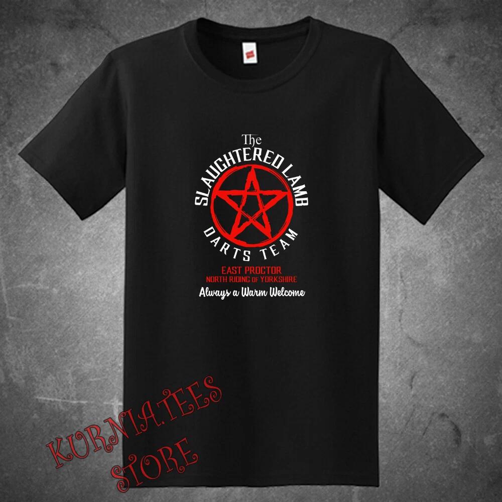 Slaughtered Lamb Darts Team Men s Black Size S to 5XL S