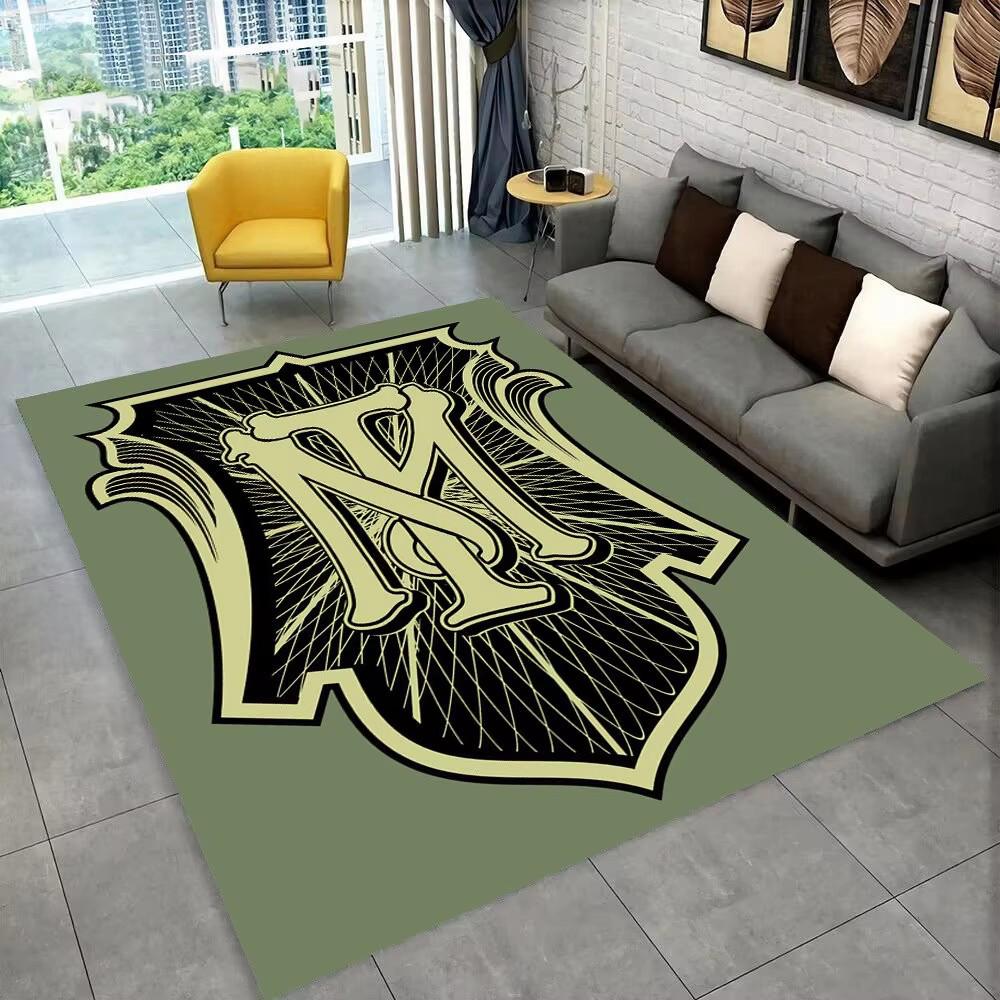 Tappeto Area Scarface Tony Stampa 3D Grande, Tappeto per Soggiorno Camera da Letto Divano Zerbino Decorativo, Tappetino da Gioco Antiscivolo per Bambini
