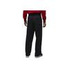 Jordan Brooklyn Fleece Oversize Fashion Comfortable Versatile Fleece Straight Leg Knit Sweatpants Men Bottoms Black Sail-White IB7239010