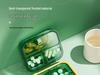 Portable Moisture-Proof Medicine Box: Light-Proof, Multi-Compartment, Weekly Organizer