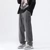 Men's Summer American High Street Trendy Pants Wide-leg Straight Loose Casual Trendy Casual Long Pants
