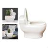 Kreative Toilettenförmige Blumentöpfe Vase Farn er Kleiner Topf Blumenstatue für Tischmittelstück