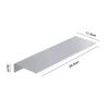 Väggfäste Badrum Flytande hylla Stansfri självhäftande Kraftig aluminiumlegering Multifunktionell förvaringsställ Hållare Organizer Hemtillbehör