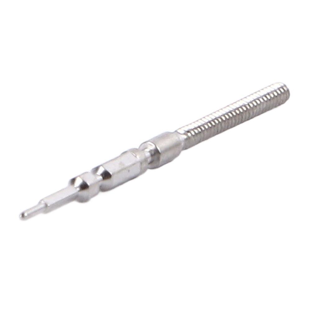 Precision Metal Watch Winding Movement Stem Silvery Watch Stem Extender Replacement Parts Watchmaker