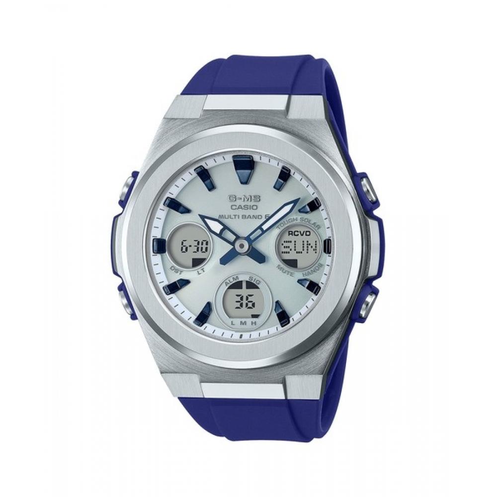 

BABY-G G-MS/ Цифровой и аналоговый/ Радиосолнечный/ MSG-W600-2AJF/Baby G