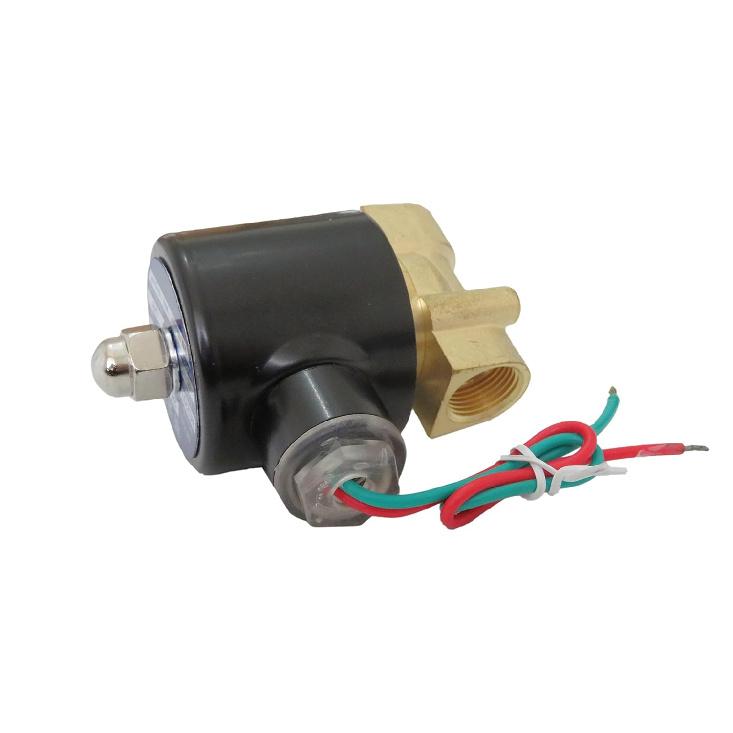 3/8 inch 220V-240V AC VAC Brass Electric Solenoid Valve NPT Gas Water Air N/C NC