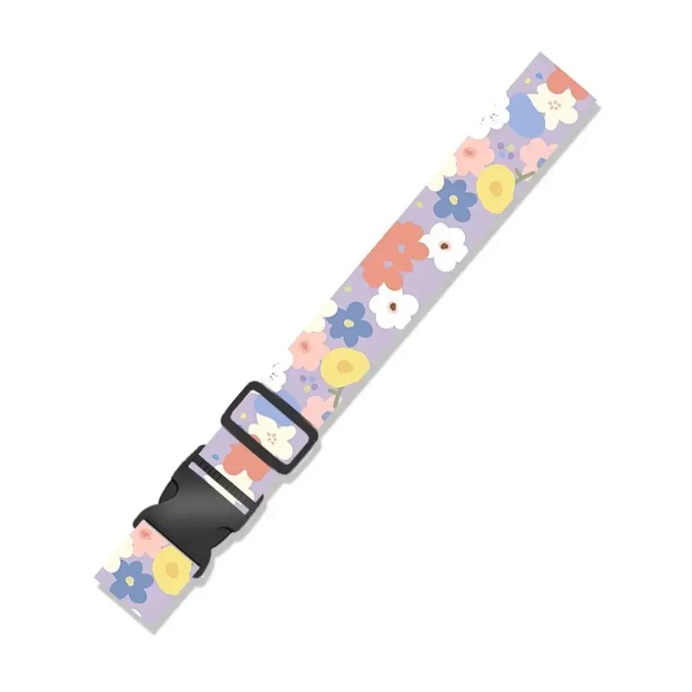 Polyester Fibre Luggage Buckle Strap Adjustable Anti-theft Baggage Tie Down Belt Anti-lost Elastic Suitcase Belts Travel Props