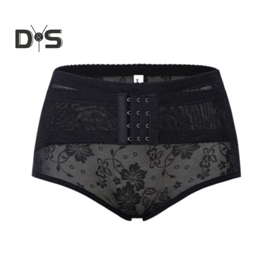 

Женские трусики с прозрачной сеткой для контроля живота, однотонные, со средней талией, бесшовные, антисептические, мягкие, тонкие, дышащие, впитывающие влагу, эластичные женские трусы M чёрный