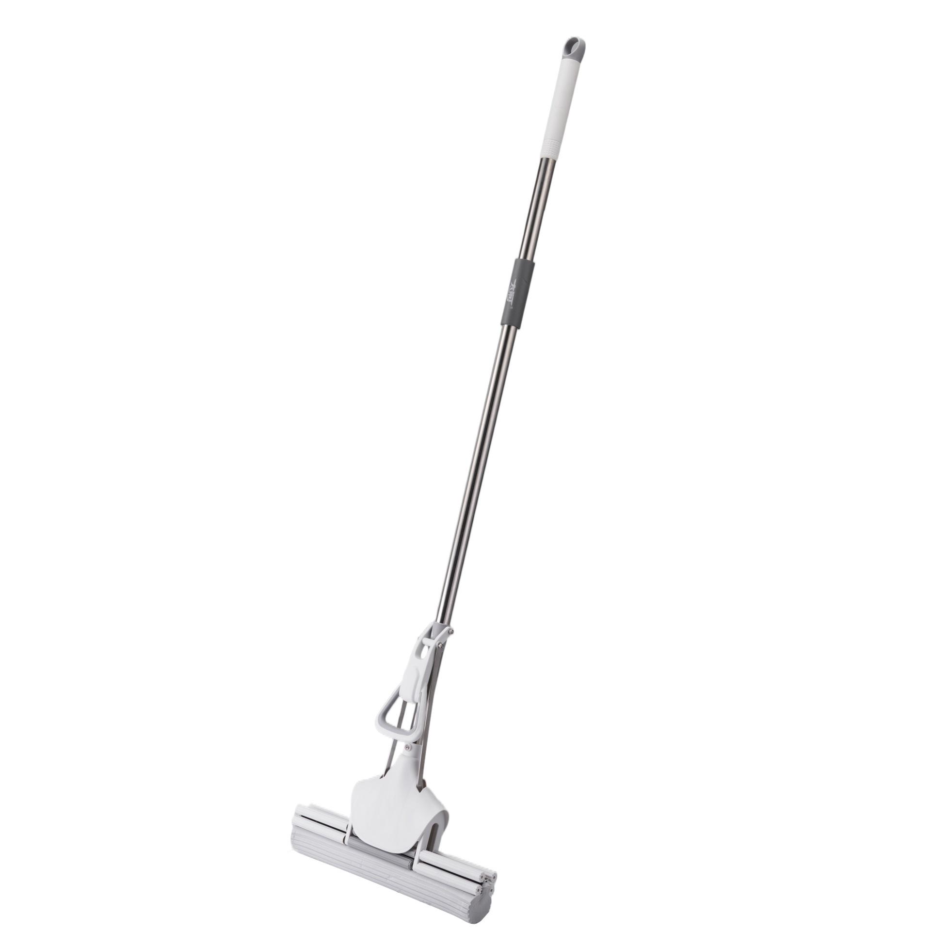 2026 Roller Cotton Mop: 33cm Enlarged Head, Hand-Free Wash, Easy Clean Sponge Mop