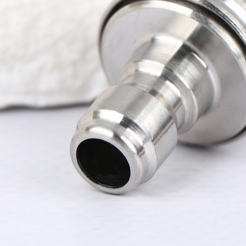 Stainless Steel Shower Blades High Pressure Water Gun Interface Washing Nozzle 1/4 Quick Connect Wash Cars Garden Urban Tool