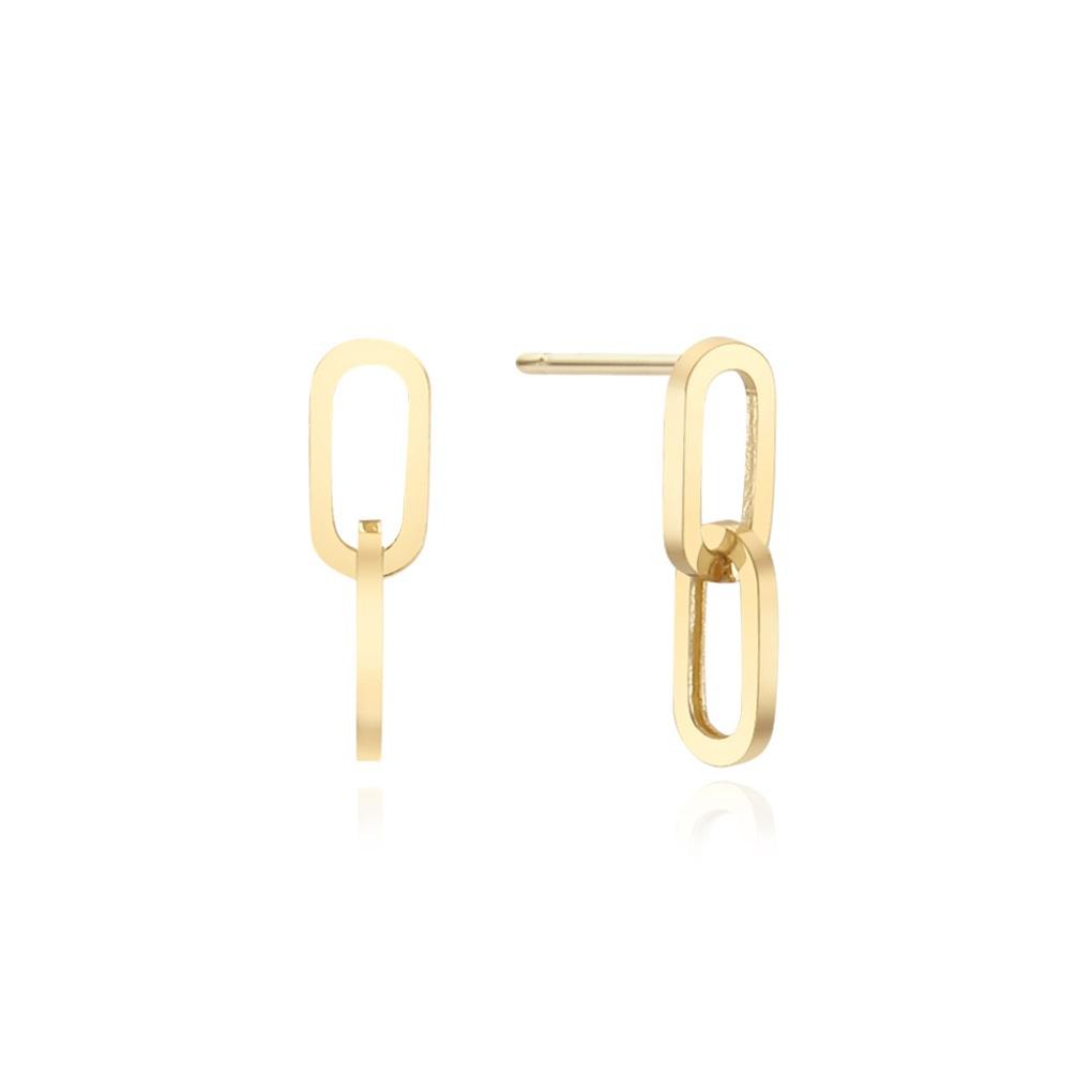 LLOYD Link Drop 14K Earrings LPFN3216G