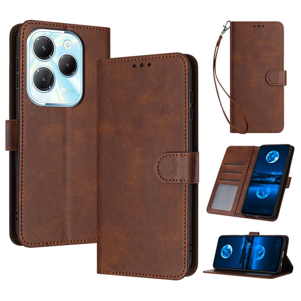 For TECNO Spark 20 Pro/Infinix Hot 40/Hot 40 Pro Case Folding Stand Leather Wallet Phone Cover
