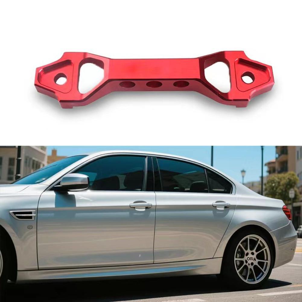 Car Battery Holder Kit Made of Aluminum Alloy for Impact Resistance and Secure Battery Installation without Professional Help