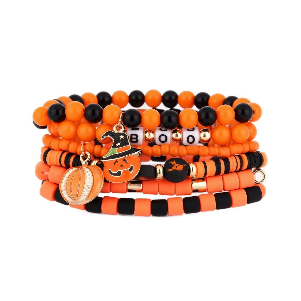Halloween Bracelet Set for Women - Bracelets for Girls - Costume Party Jewelry Accessories
