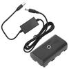 5‑5.5V USB Drive Cable Mobile Power Supply DC Coupler NP‑F550 Dummy Battery for Monitor Fill Light