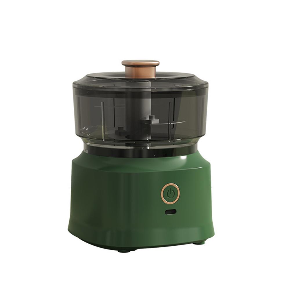 350ml Elektrischer Knoblauchhacker, USB-Aufladung Fleischwolf für Küche, Haushalt Multifunktionale Lebensmittelpürierer Mixer für Gemüse