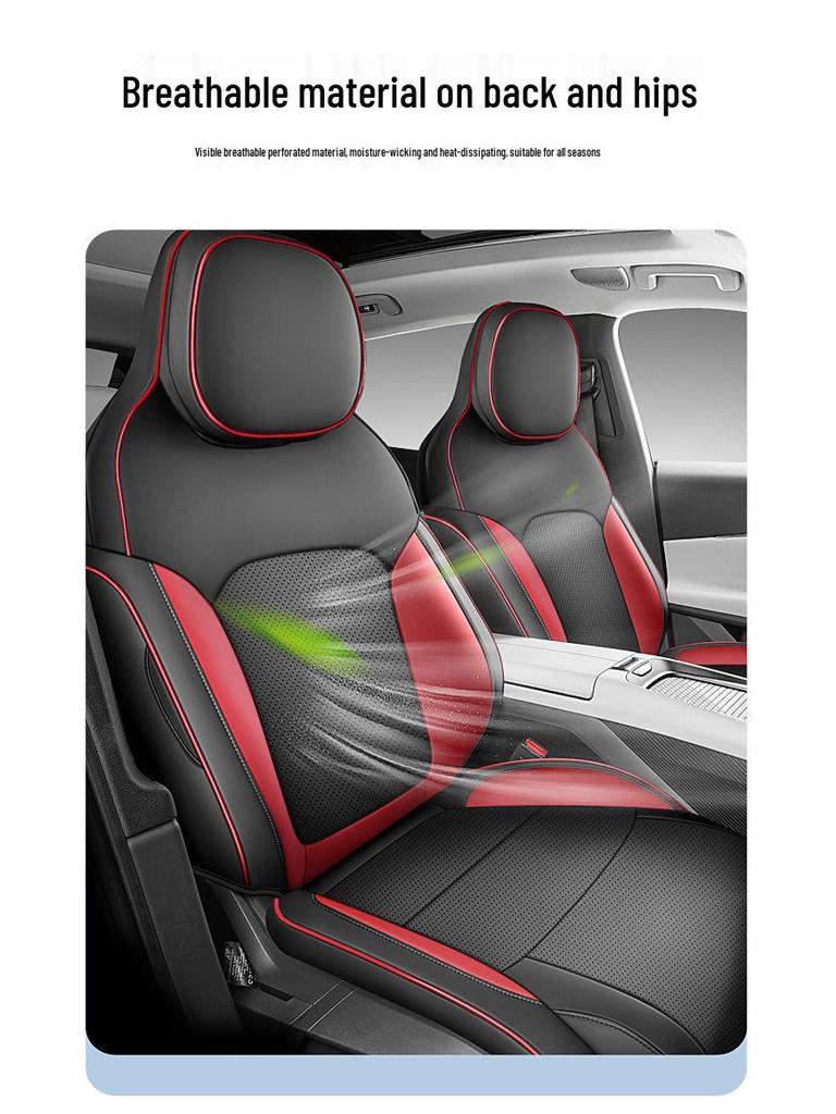 Lynk&Co 08 Seat Cover: Full Coverage, Four Seasons, Full Surround Leather Cushion.