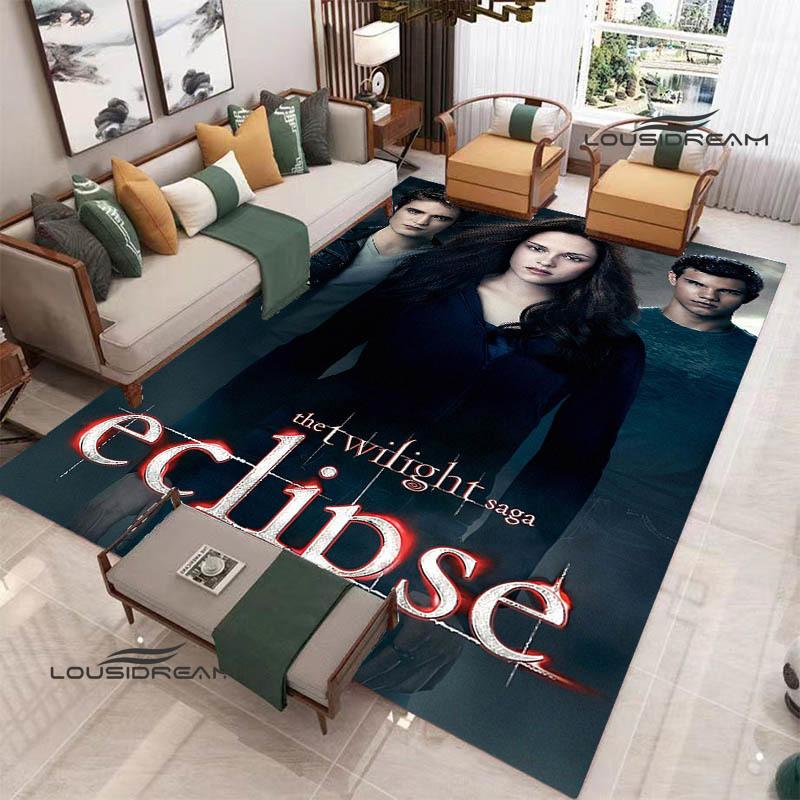 The Twilight Saga printed carpet Living room bedroom non-slip carpets Yoga mat Outdoor carpet kawaii rug birthday gift