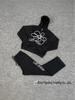 Unisex Floral Embroidery Trendy Cardigan Hoodie & Casual Pants Set