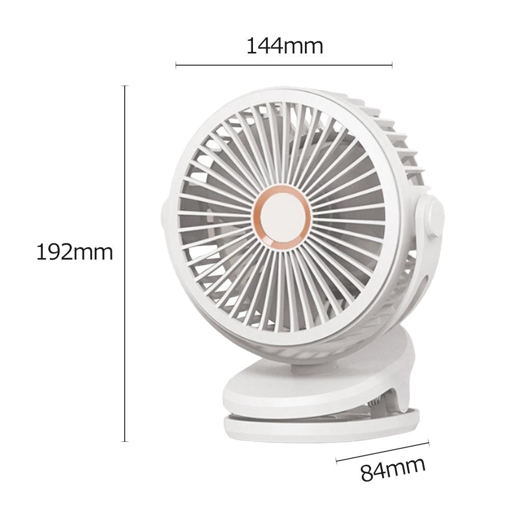 Fan Quiet Charging Small with Clip USB Desktop Dormitory Electric Mini Car Hand Held Fan