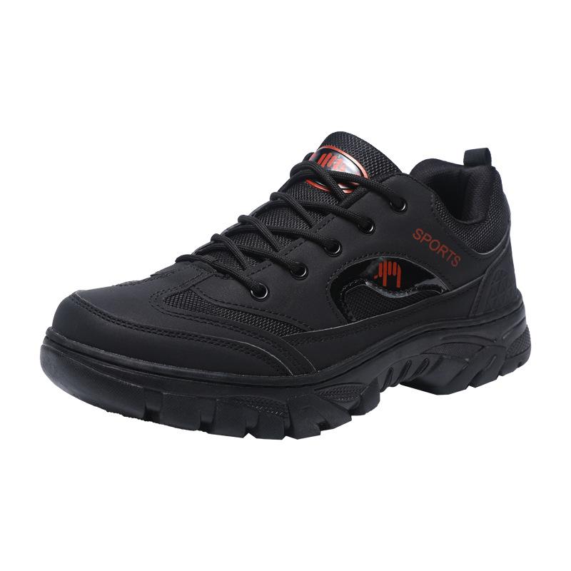 2025 Man Workwear Shoes Men's Outdoor Travel Non Slip Sneakers Fashion Versatile Shose Comfortable Trend Male Footwear Hiking