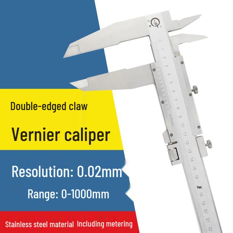 Sanlu High Precision Long Jaw Digital Caliper 0-500/600/1000mm