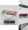 Durable Red Black 3d Raised Plastic Emblem Badge Letter For 09-14 Ford F150 Tailgate