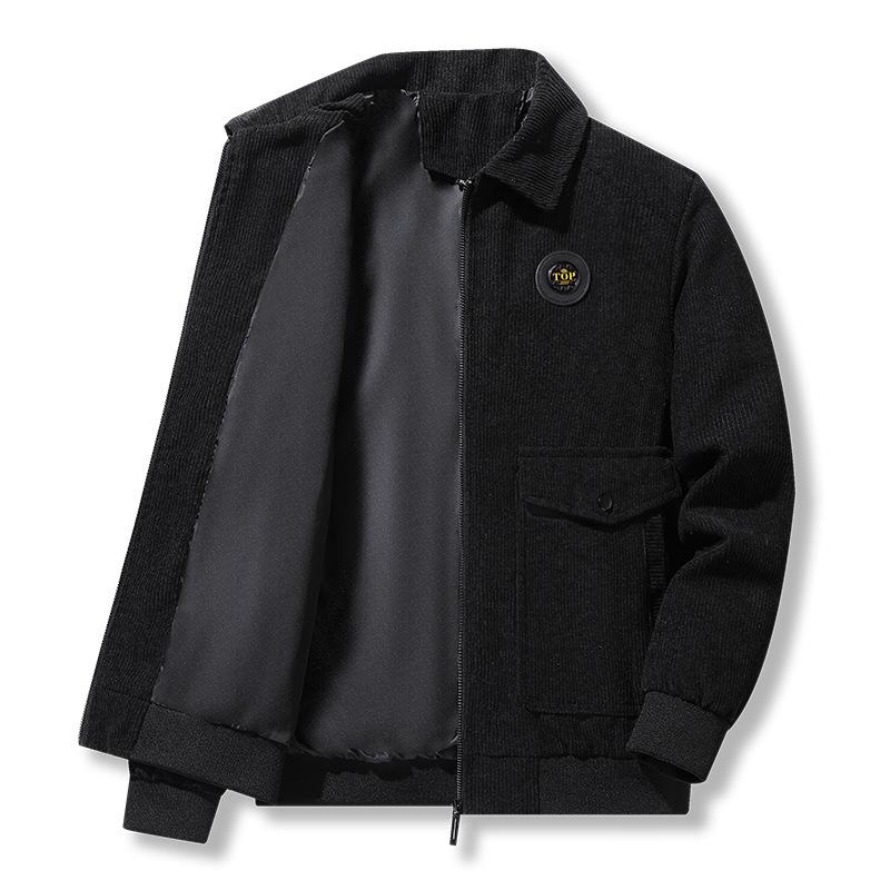 Men's Thick Corduroy Cotton Jacket - High-End Casual Outerwear