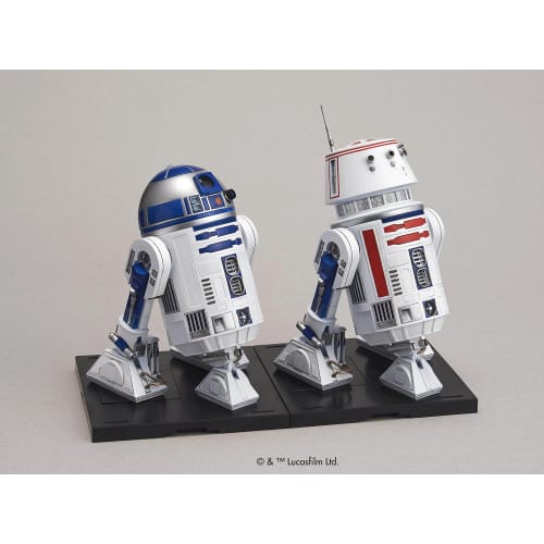 Star Wars R2-D2 & R5-D4 1/12 Scale Plastic Model