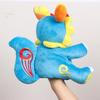 Takeoff Plush Hand Puppet Shisa (Okinawan guardian lion) - Blue