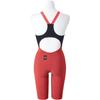 Mizuno 6 CR Half FINA Black X Size for Competitive Women's GX-SONIC Suit, Approved, Red, L, N2MGA702, 96mm, Racing.