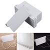 10PCS Vertical Blind Bottom Repair Clips Hangers For 89MM Base Plate Bottom Parts Curtain Accessories Easy Installs