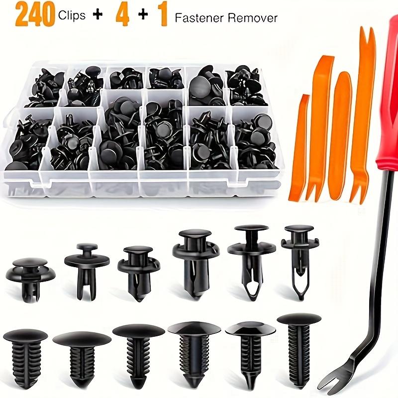 

Набор из 240 шт. клипс для бампера – Пластиковые крепежные элементы для кузова и выжимные заклепки для Toyota, Ford, Honda и других