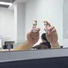 Seagull Mine Keychain, Usb Clicky Keyboard Fidget Button, Led Sound Keychain