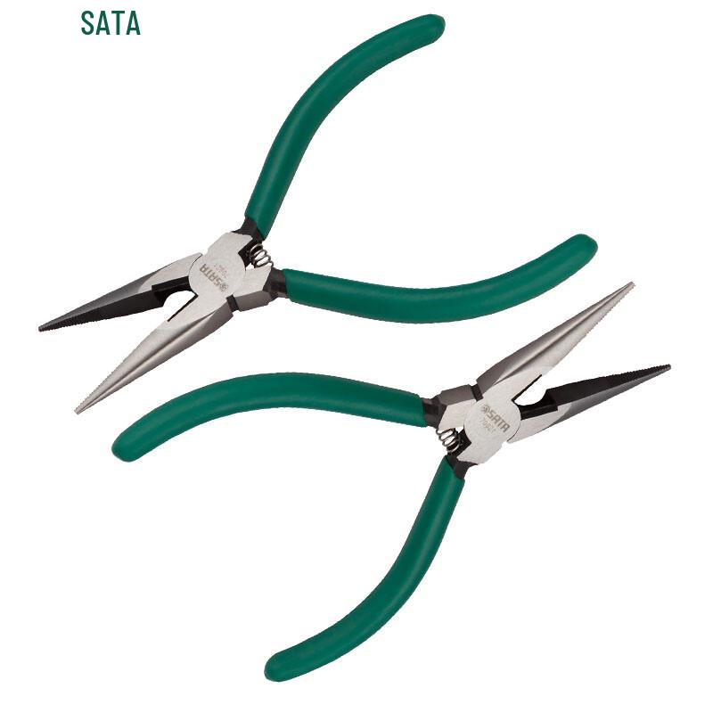 SATA 70621 Electronic Long Nose Pliers 5 inch