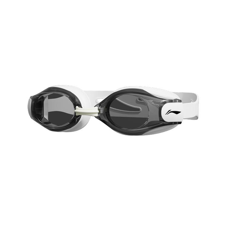 Li Ning Swim Goggles Unisex Black White LNJS508