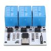 USB Relay Module 3 Channel Type C to Serial Port Control Relay Module with Overcurrent Optocoupler Protections