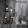 Gunmetal Gray Wall-Mounted Bathroom Shelf - 304 Stainless Steel Vanity Mirror Front Storage Rack