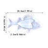 Fish Storage Tray Silicone Mold Jewelry Display Dish Epoxys Resins Molds Fish Shaped Coaster Candle Cup Gypsum Plasters DIY