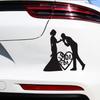 C39 Influencer Proposal Car Sticker: Love Personality for Door and Glass