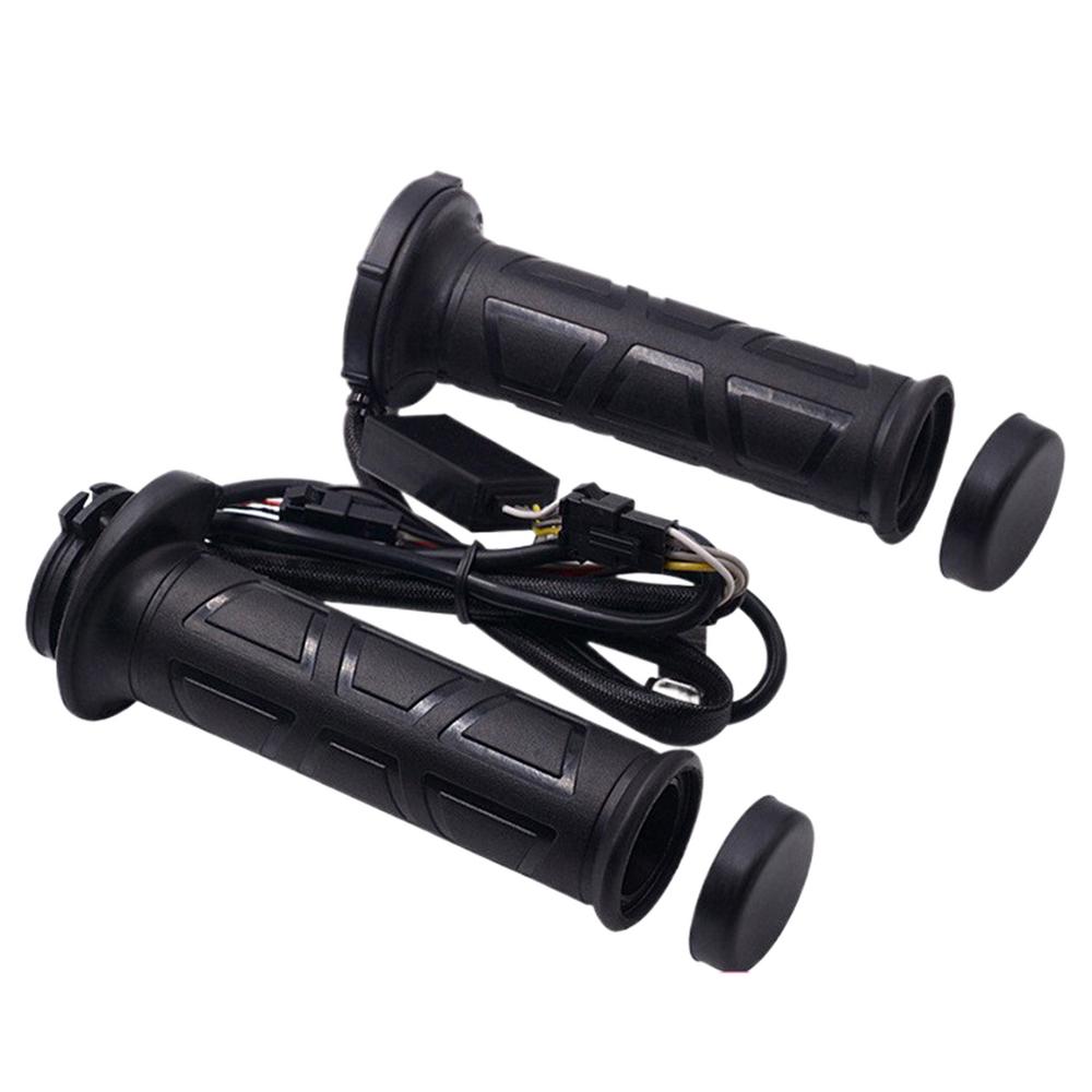 Adjustable Motorbike Heating Handle 12V Handlebar Grip Warmer Winter Electric Heated Motorcycle Handle Cover Motorcycle Supplies