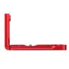 Aluminium Alloy Stretchable L Shape Handle Quick Release Plate for Nikon Z7 Z6 Camera(red )