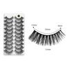 10 Pairs 3D Soft Mink Hair False Eyelashes Crisscross Thick Long Eye Lashes  Women's Beauty