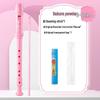 Swan ABS German Soprano Recorder for Students, 6/8-Hole, White Flute