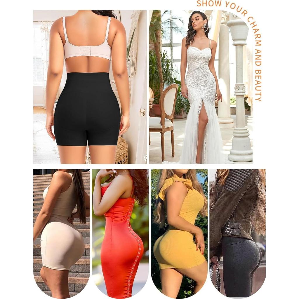 Butt Lifter Panties for Women Fake Ass Padded Underwear Seamless Hip Enhancer Shorts Booty Lifting Panty High Waisted Tummy Control Shapewear