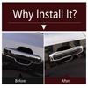 Car Door Handle Frame Decoration Protection Cover Trim ABS Chrome Exterior Accessories For VOLVO XC60 XC90 S90 V90 2018 - 2024