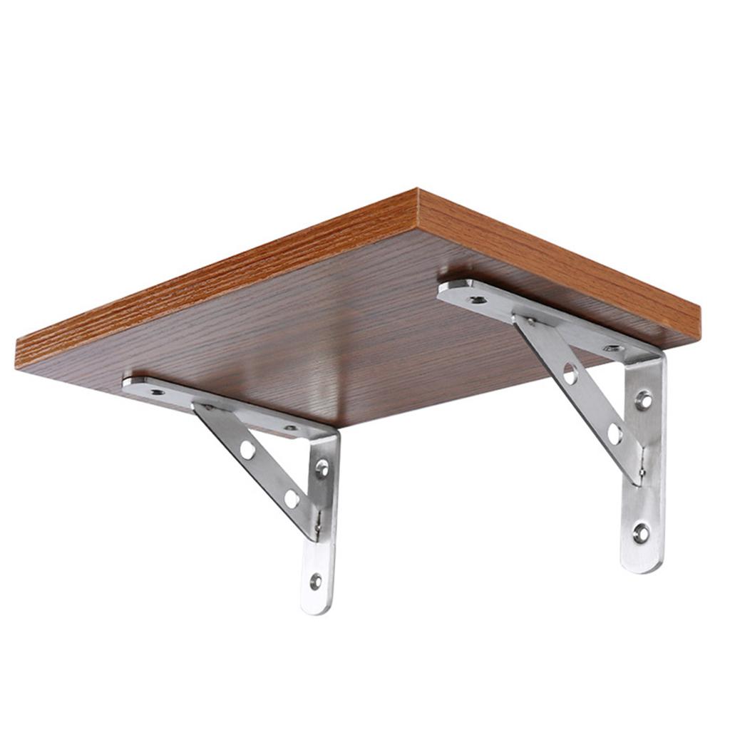 Fotovoltaisk Balkongbrakett Krok 304 Rustfritt Stål Solcellebrakett Rettvinkelkrok Justerbar 2 Sett