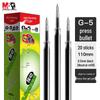 M&G G-5 0,5 mm Schwarze Gel-Tintenroller-Minen